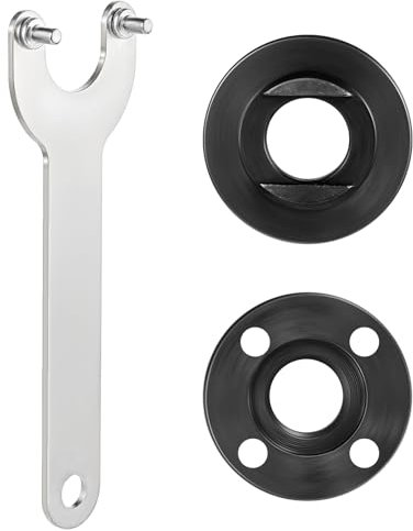 oruola 3 accesorios de amoladora angular, accesorios de herramienta de amoladora angular, 1 llave de amoladora angular y tuercas de brida de amoladora angular de 2 5/8 a 11 pulgadas para compatibles