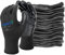 SUPREMETTF SUPREMELY TOUGH 24 Pairs PREMIUM NITRILE COATED Black Nylon Work Gloves Builders, Gardening Grip Gloves, Constuction Gloves, Mechanic Gloves (XL-10)