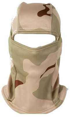 AMateschitz Balaclava Camouflage Sturmhaube Camo Gesichtsmaske UV-Schutz Sturmmaske Atmungsaktiv Gesichtshaube Warm Vollgesichtsmaske Winddichte Skimask für Motorrad Fahrrad Jagd Ski #5 26 * 36cm