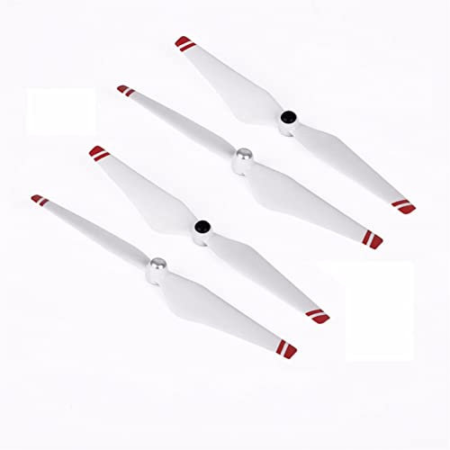 ZAPYVET 4PCS 9450 Propeller Selbstspannende Flügel Fans Ersatzteile Ersatz Zubehör Klinge Requisiten, for DJI Phantom 3 Drone Phantom 2 Drohnen-Propeller-Set(Red)