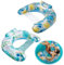 May Huang 2 Stück Luftmatratze Pool, Aufblasbares Schwimmbett Wasserhängematte, Schwimmhängematte, Wasser Hängematte mit Luftpumpe für Swimmingpool Beach, Pool Spielzeug für Erwachsene und Kinder