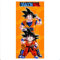 Suncity Toalla de Playa Microfibra Infantil Compatible con Dragon Ball Z Goku - Toalla para Piscina de 70x140 Centimetros