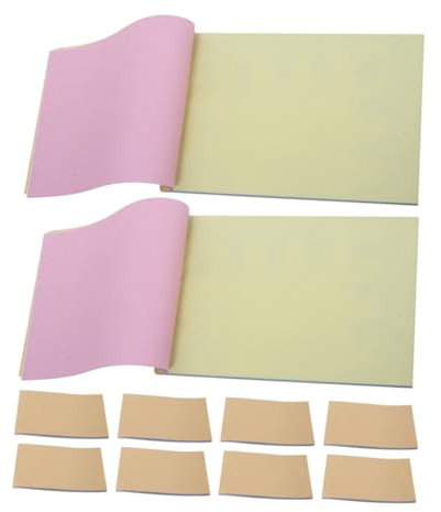 SEWACC 10stücke Kraftpapier Notizbuch Blanko ohne Linien Unliniertes Notizbuch für Erwachsene Braunes mit Leeren Blättern für Notizen und Aufzeichnungen