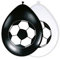 Folat 26225 Ballon mit Fußball 8 Stück, 12 inch/30 cm