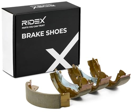 RIDEX Bremsbacken Satz für Trommelbremse Hinten mit Hebel Kompatibel mit NISSAN TERRANO II R20 70B0156