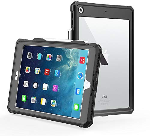 YGoal Coque Compatible avec iPad 10.2, IP69 3M Boîtier étanche Antichoc Anti-Rayures Corps Complet Pochettes étanche sous-Marins Robustes pour iPad 10.2