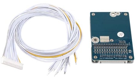 14s 40A Lithium Battery Board, 3.7V 10S 11S 12S 13S 14S Li-ion Lithium Battery Charger Board PCB with Balance Charging 48V