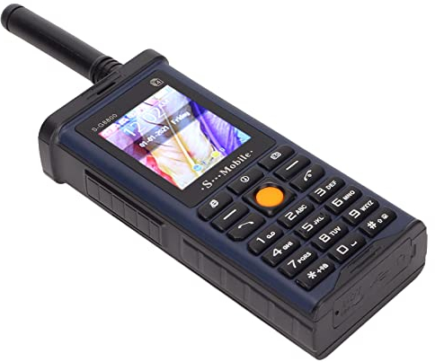 ASHATA S-G8800 Entsperrtes Senioren-Handy, 2G Retro-Telefon mit Einziehbarer Antenne, 4 SIM-Karten, Große Taste, Großer Lautsprecher, 2400 MAh Kapazität, Handy für Senioren(Navy blau)