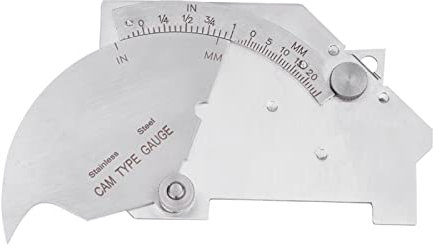 MG-8 Bridge Cam Welding Gauge Ispezione Saldatura Cam Tipo Gauge Filetto Gamba Gola Calibro