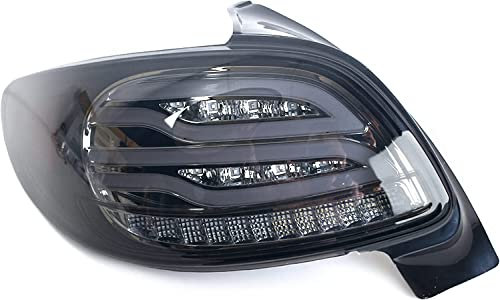 KJGE Auto Rücklicht-Komplettsets Heckleuchte Rückleuchte Für Peugeot 206 206CC 2004 2005 2006 2007 2008 | Heckklappe Heckleuchte Bremslicht Ersatz