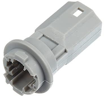 X AUTOHAUX License Plate and Rear Side Marker Light Bulb Socket Connector 90075-99011 for Toyota RAV4 16-18 for Toyota Prius 04-15 Plastic Gray