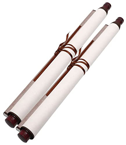 MAGICLULU 2 Piezas Pergamino Colgante Para Pintar Papel De Caligrafía Accesorio De Caligrafía y Decoración De Pared