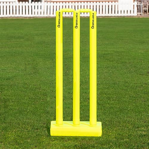 Fortress Garten Cricket-Stümpfe [3 Größen] - Cricket Stümpfe für den Garten (Jugend (73cm))
