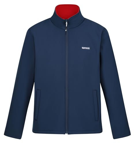 Regatta Herren Men's Cera V Softshell Jacket Softshelljacke, Moonlight Denim (Danger Red), S