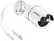 SANSCO HD 1080p Outdoor Security CCTV Bullet Camera for Surveillance System, 1920x 1080 Pixels, Night Vision, 3.6mm Lens, Weather and Vandal Proof Casing, White
