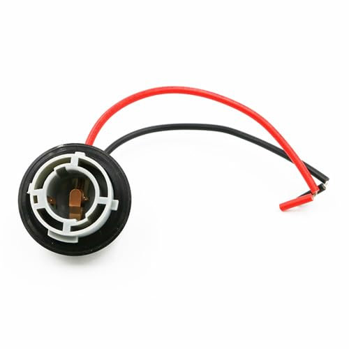 1X Kabelbaum Sockel T20 7443 7440 3156 3157 1156 1157 Auto Lampe Lichter Sockel Adapter Verlängerung Stecker Stecker lampenfassung (Color : 1156 BA15S)
