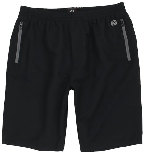 Adamo Otto Herren Funktions-Shorts XXL-10XL Farbe Schwarz, Größe 4XL