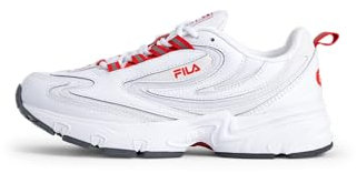 FILA Herren ACTIX Sneaker, White-White Red, 42 EU