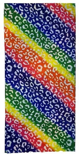 ware-direkt Loop Schal Multifunktionstuch Schlauchschal Bandana Halstuch Sport Outdoor (Rainbow 2)