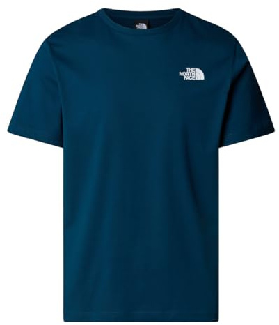 The North Face Redbox T-Shirt pour Homme Midnight Petrol/TNF Red XXL