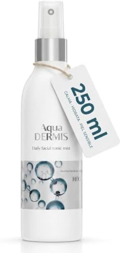 AquaDERMIS Hypochlorige Säure Spray – bei Akne & unreiner Haut, 250ml | Gesichtswasser alkoholfrei – für empfindliche Haut, Rötungen, Unreinheiten