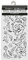 Stamperia - Thick Stencils for Scrapbooks, Albums, Cards, Bullet Journals, and More, Flexible Material, Easy to Clean, Perfect for Hobbies, Crafts, and Gifting (Old Lace - Flowers)