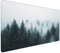 Grau Schreibtischunterlage Landschaft Mousepad Groß 1000x500x3 mm XXL Mauspad mit Wasserdicht rutschfest Gummibasis, für PC MacBook und Laptop Mousepad Gaming Zubehör für Büro Deko Aesthetic Z-358