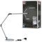 Paulmann 79562 LED Schreibtischleuchte 3-Step-Dim FlexBar White Switch 700lm 9,5W Silber matt