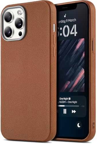 BEZ Phone Case for iPhone 13 Pro Case, Soft TPU Ultra-Slim Protective Cover for iPhone 13 Pro, Shockproof, Anti-Scratch, Brown