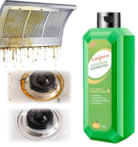 Starker Allzweckreiniger, 2025 Neuer Bodenreiniger, WC-Reiniger, Küchenreiniger, Edelstahlreiniger, Schnell Schmutz Entfernen, für Toiletten, Küchen, Badezimmer, Böden (1)