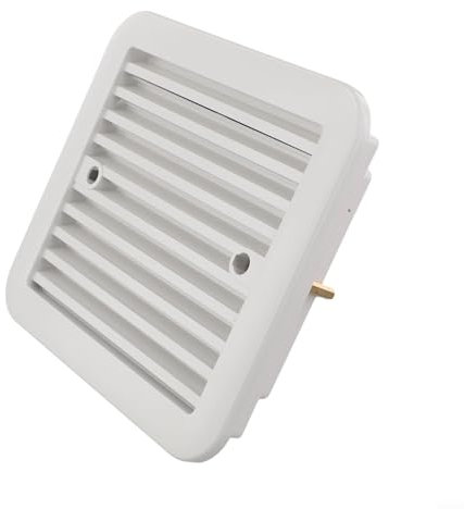 Wohnmobil Seitenlüftung Ventilator 12V Weiß Für Camper Lkw Anhänger Wohnwagen Kunststoff Abluftventilator Leise Energiesparend Einfache Installation Stabiler Betrieb Außenlüfter