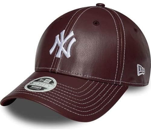 New Era Damen Baseballkappe 9FORTY New York Yankees – Kastanienbraun – Einheitsgröße