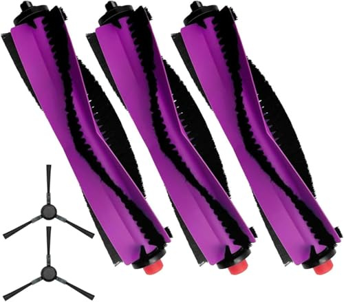 StarRing Lot de 3/5 brosses latérales de rechange pour aspirateur robot EUREKA V15 Pro, J15 Ultra J15 - Ensemble d'accessoires de rechange pour modèles Ultra-WH (5 pièces)