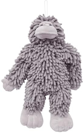Chenille-Handtücher – sehr saugfähige Waschlappen | Lustiger Tierstoff, 40 cm, Chenille-Handtuchkugeln mit Schnalle für Zuhause, Küche, Badezimmer, etc