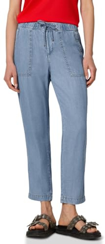 Street One Studio Washed-Look Jogg Pants Light Blue Soft wash 46