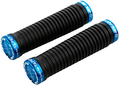 Reverse Grip Taper Fahrrad Schraubgriffe schwarz/blau
