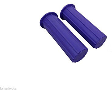 WHEELBARROW HANDLE GRIPS (PURPLE) 25MM INSIDE DIAMETER SOFT GRIP