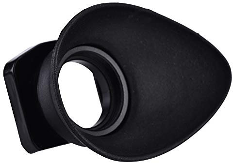 Coppa per oculare Fotocamera in plastica Lente per oculare Accessorio nero per 5DIII 1DX 7D