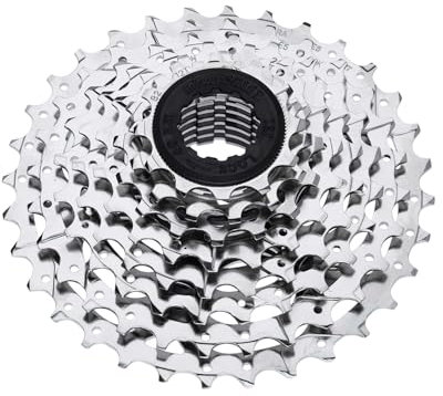 microSHIFT H08 Cassette - 8 velocidades, 11-28t, plata, niquelado