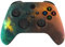 eXtremeRate Coque de Remplacement pour Xbox Séries X/S, Coque Etui Avant Customisée pour Xbox Séries X/S Manette, Nébuleuse Orange Bleu