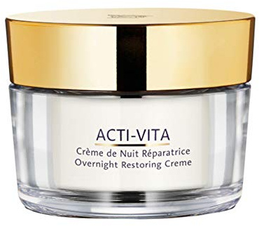 Monteil ACTI-VITA Overnight Restoring Creme ProCGen, 50 ml-regenerierendes Anti-Aging mit Nährstoffboost