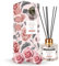 Soul & Scents 120Ml Midnight Rose Reed Diffuser Set| Free 6 Fiber Reed Sticks | Stress Relief & Aromatherapy | Long-Lasting, Smoke-Free Air Freshener for Home, Bedroom & Office | Ideal for Gifting