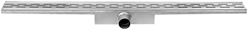 Easy Drain Compact 30 Duschrinne Bodenablauf - 80 cm - Ablaufrinne für Badezimmer - Duschablauf sehr flach