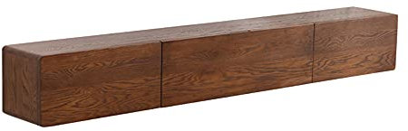 Unit Rack, Floating Rack, Wall-Mounted Media Console Storage Rack, Background Rack for Wall-Mounted DVD/Blu-ray Player, Satellite TV Box, Cable Box/A / 150cm