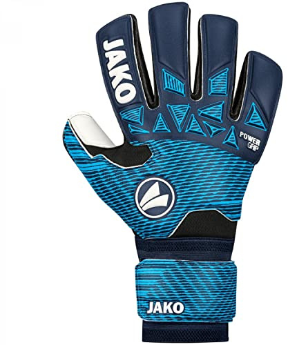 JAKO Unisex Torwart-Handschuh Performance Supersoft RC, Navy, 7,5