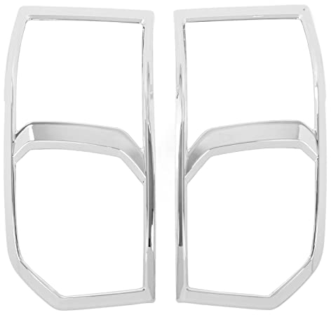 BOROCO Stabilisator Drop Links, Paar Chrome Frontscheinwerfer Lampenabdeckung Trim Blenden Ersatz für HIACE 2011-201