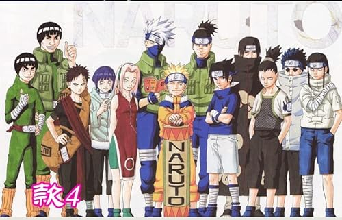 Wandbild Tapeten Anime NARUTO Peripheral Printing Murals Teenager Jungen und Mädchen Schlafzimmer Wandtapete Wohnzimmer Arbeitszimmer Dekoration Tapete