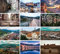 Huurdies ® - Luxus Deutschland postkarten - Postkartenset von Deutschen Städten - 10x15cm - Eine Foto- und eine Schreibseite (Heidelberg)