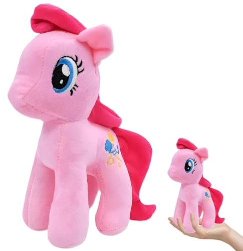 WKxinxuan Rainbow Dashs Kuscheltier Rainbow Plüschtier, 20cm Pinkie Pie Rainbow Dash Anime Kawaii Plush Figuren Merch, Stofftier Plüsch für Kinder Spielzeug Geburtstag Weihnachten Geschenk Plushies
