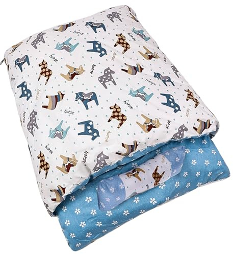 Katzenschlafsack 65 x 50 cm warmes Katzenbett für den Winter Katzensackbett mit Kissen abnehmbar waschbar weicher Katzenkuschelsack Katzenhöhle Katzenbetten Katzenbetten für Katzen im Innenbereich Kat